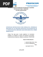 Educación: Profocom