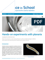 Hands-On Experiments With Planaria