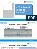 Como Leer Un Recibo de Sueldo (Trenes Argentinos)