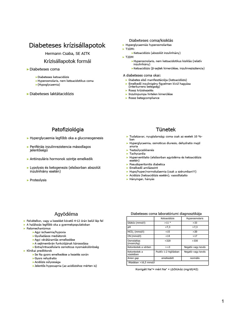 DR - Hermann Diabeteszes Krizis | PDF