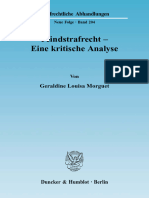 Feindstrafrecht Eine Kritische Analyse 1nbsped 9783428527953 9783428127955