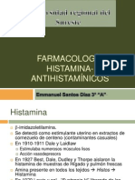 Histamina Antihistaminicos