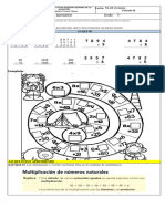 5° Multiplicación