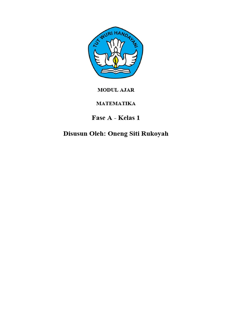 Modul Ajar MTK Bab 1 | PDF