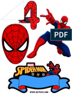 Topper Spider Man