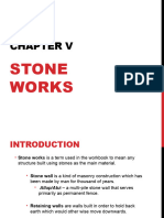 Chapter V Stone Works
