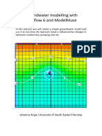 Groundwater Modelling With Modflow 6 and ModelMuse