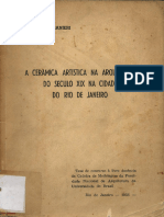 A Cerâmica Artlstica Na Arquitetura Do Seculo Xix Na Cidade Do Rio de Janeiro