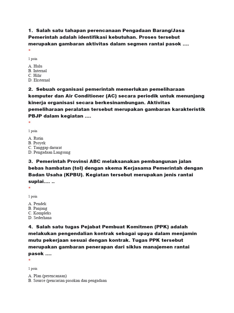 Soal Pbj Pdf