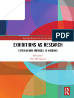 (Routledge Research in Museum Studies 29) Peter Bjerregaard (editor) - Exhibitions as Research_ Experimental Methods in Museums-Routledge (2019)-1