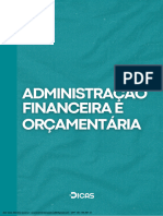 Adm Financeira e Orçamentária