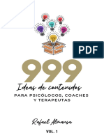 999 Ideas Contenidos para Psicologos Coaches