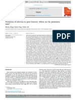 Prevencion en La Infeccion de Fractura Expuesta