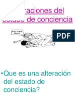 Alteraciones Del Estado de Conciencia