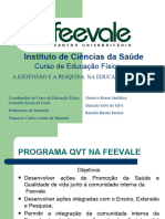 Instituto de Ciências Da Saúde: Curso de Educação Física