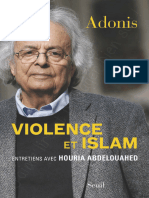 Adonis Violence Et Islam