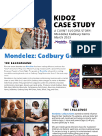 Kidoz Case Study Mondelez Cadbury Gems 2023