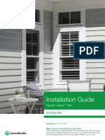 Hardie Axent Trim Installation Guide November 2022