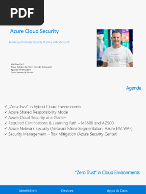 Azure Cloud Security Overview
