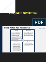 Ferdy Anton A.K - Analisis SWOT & SMART