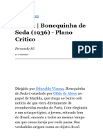 Crítica Bonequinha de Seda (1936) - Plano Crítico