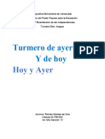 Turmero Infografia Ayer y Hoy