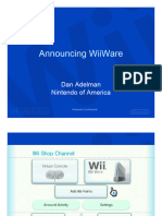 Announcing WiiWare
