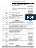 Programación Semanal Del Curso 2024-1