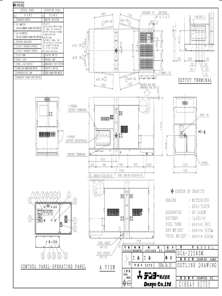 DCA-220ES Diagram Conex | PDF