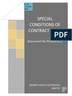 Special Conditions of Contract (SCC) : (Document No PS:MSX:SCC)
