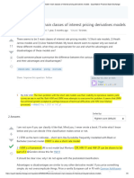 2 - Differences Between Main Classes of Interest Pricing Derivatives Models - Quantitative Finance Stack Exchange