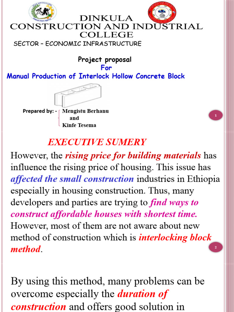 Presentation 1 Pdf Concrete Masonry