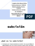 Subcisión Medicina Estetica
