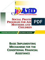 SPPAMC Conditional Financial Assistance Guidelines