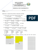 PT Mathematics-5 Q2