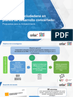Estudio de Participación Ciudadana en PDRC - CEPLAN