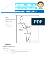 El Tahuantinsuyo para Primero de Primaria