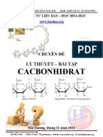 2011 - Ly Thuyet &amp Bai Tap Ve Cacbonhidrat