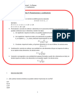 Guía 9 - Permutaciones y Combinatoria