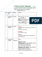 Post Mid Term Syllabus 9th Grade 2023-24