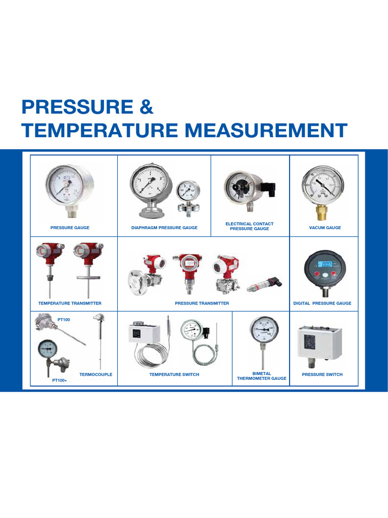 Katalog Pressure Temperature Measurement Pdf Java Jakarta
