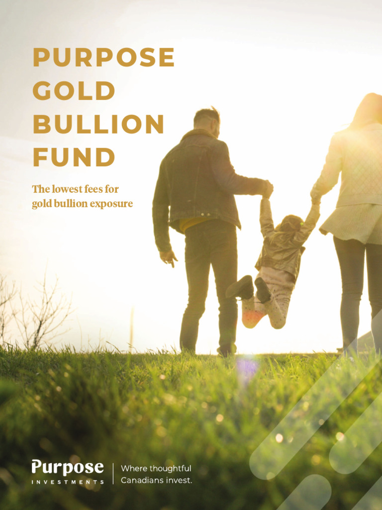 Purpose Gold Bullion Fund Brochure 20240131 Download Free PDF