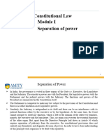 Constitutional Law Doctrine of Separation of Power 2