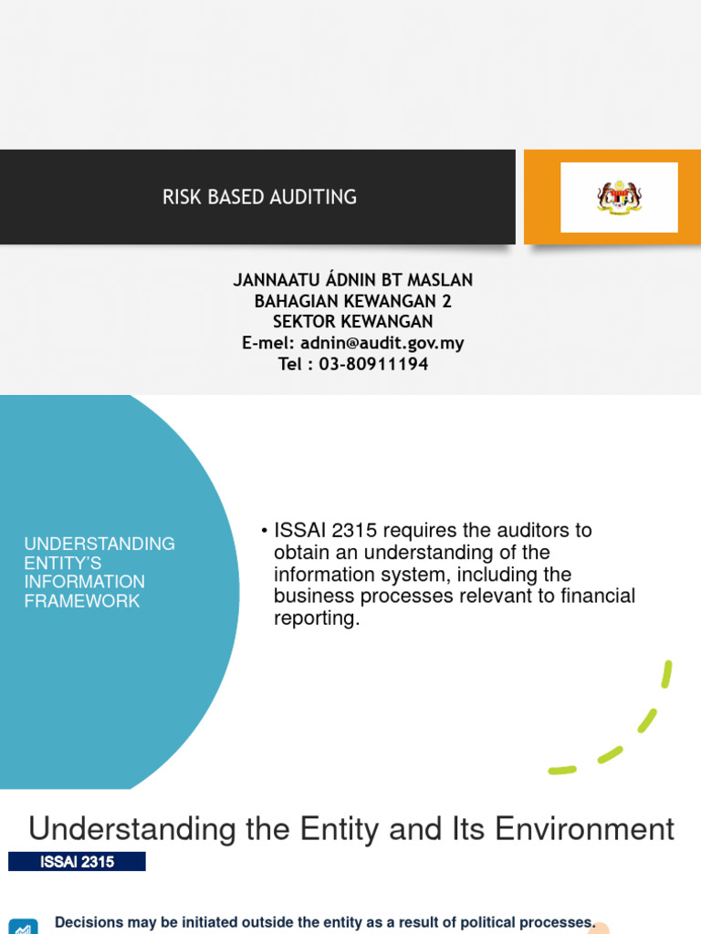 Risk-Based Auditing Overview and Framework | PDF | Career & Growth ...