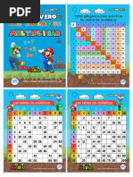 Tablas de Multiplicar Mario Bros PDF | PDF