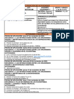 1° - Planificación Biología Semana 11 y 12 - 22DTV0012M