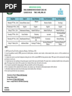 Final Examination Datesheet-1