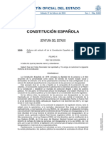 Reforma Del Artículo 49 de La Constitución Española