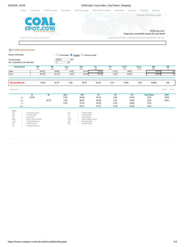 Bland MMC + RKBM | PDF | Coal | Fossil Fuels