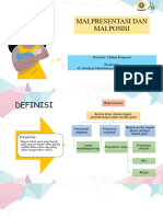 Malpresentasi Dan Malposisi